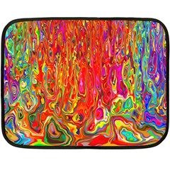 Background Texture Colorful Fleece Blanket (mini) by Nexatart