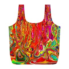 Background Texture Colorful Full Print Recycle Bags (l)  by Nexatart