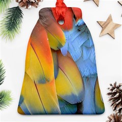 Spring Parrot Parrot Feathers Ara Bell Ornament (two Sides) by Nexatart