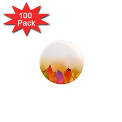 Autumn Leaves Colorful Fall Foliage 1  Mini Magnets (100 Pack)  by Nexatart