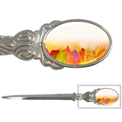 Autumn Leaves Colorful Fall Foliage Letter Openers by Nexatart