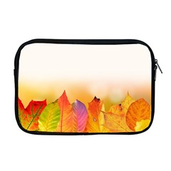 Autumn Leaves Colorful Fall Foliage Apple Macbook Pro 17  Zipper Case by Nexatart