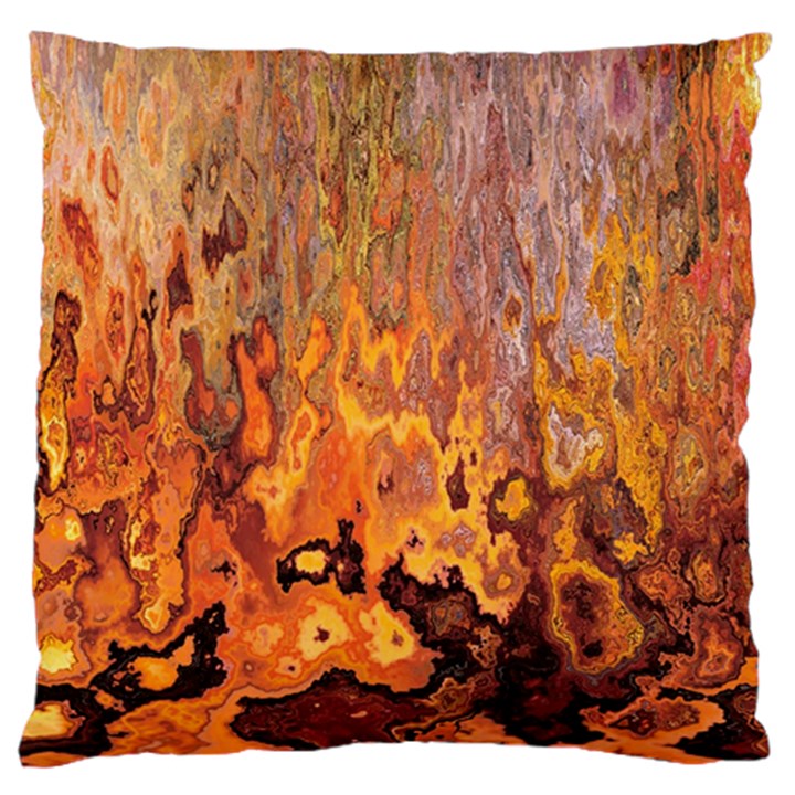 Background Texture Pattern Vintage Large Cushion Case (One Side)