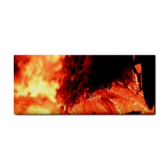 Fire Log Heat Texture Cosmetic Storage Cases