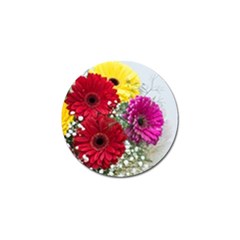 Flowers Gerbera Floral Spring Golf Ball Marker (10 Pack) by Nexatart