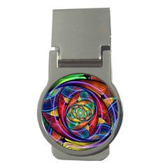 Eye Of The Rainbow Money Clips (round) 