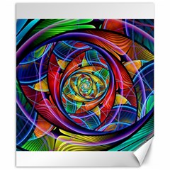 Eye Of The Rainbow Canvas 8  X 10 