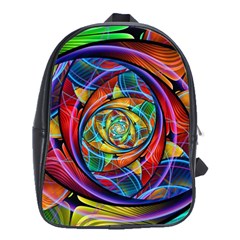 Eye Of The Rainbow School Bags(large) 