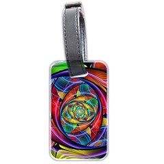 Eye Of The Rainbow Luggage Tags (two Sides)