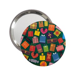 Presents Gifts Background Colorful 2 25  Handbag Mirrors by Nexatart