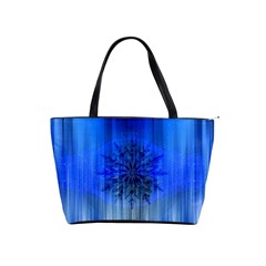 Background Christmas Star Shoulder Handbags by Nexatart