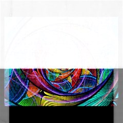 Eye Of The Rainbow Rectangular Jigsaw Puzzl by WolfepawFractals