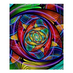 Eye Of The Rainbow Shower Curtain 60  X 72  (medium)  by WolfepawFractals