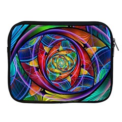 Eye Of The Rainbow Apple Ipad 2/3/4 Zipper Cases by WolfepawFractals