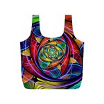 Eye of the Rainbow Full Print Recycle Bags (S)  Front