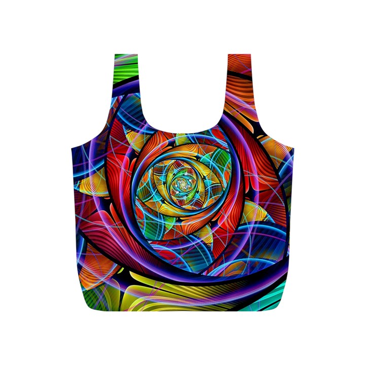 Eye of the Rainbow Full Print Recycle Bags (S) 