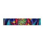 Eye of the Rainbow Flano Scarf (Mini) Front