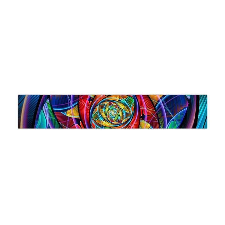 Eye of the Rainbow Flano Scarf (Mini)