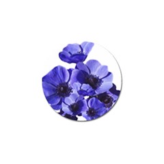 Poppy Blossom Bloom Summer Golf Ball Marker (4 Pack) by Nexatart