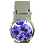 Poppy Blossom Bloom Summer Money Clip Watches Front