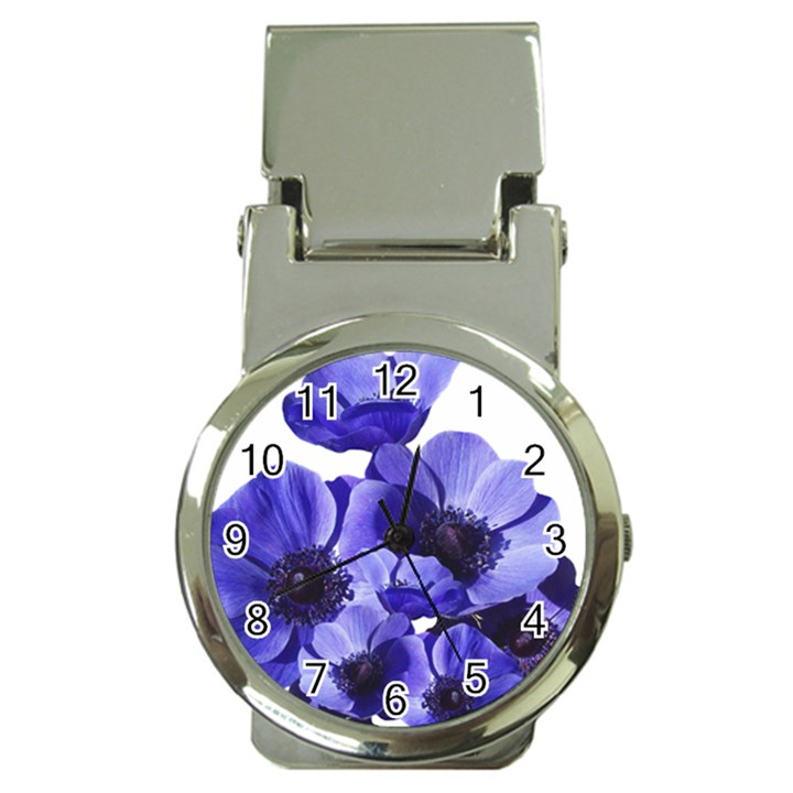 Poppy Blossom Bloom Summer Money Clip Watches