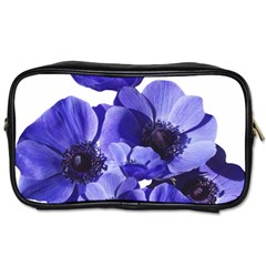 Poppy Blossom Bloom Summer Toiletries Bags 2-side by Nexatart