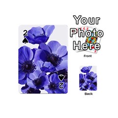 Poppy Blossom Bloom Summer Playing Cards 54 (mini)  by Nexatart