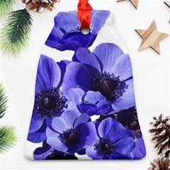 Poppy Blossom Bloom Summer Ornament (bell) by Nexatart