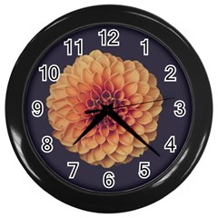 Art Beautiful Bloom Blossom Bright Wall Clocks (black) by Nexatart