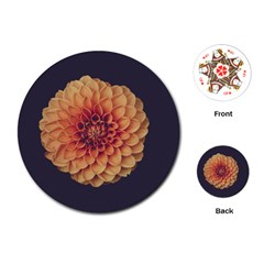 Art Beautiful Bloom Blossom Bright Playing Cards (round)  by Nexatart