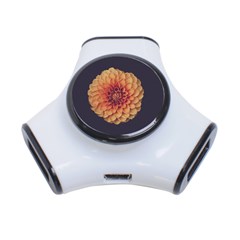 Art Beautiful Bloom Blossom Bright 3-port Usb Hub by Nexatart