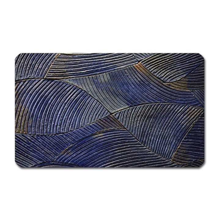 Textures Sea Blue Water Ocean Magnet (Rectangular)