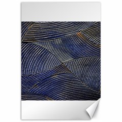 Textures Sea Blue Water Ocean Canvas 20  X 30   by Nexatart