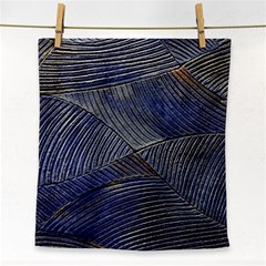 Textures Sea Blue Water Ocean Face Towel by Nexatart