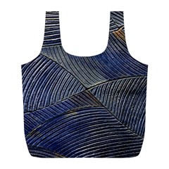 Textures Sea Blue Water Ocean Full Print Recycle Bags (l)  by Nexatart