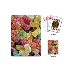 Jelly Beans Candy Sour Sweet Playing Cards (mini)  by Nexatart