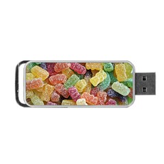 Jelly Beans Candy Sour Sweet Portable Usb Flash (two Sides) by Nexatart