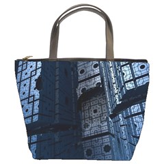 Graphic Design Background Bucket Bags by Nexatart