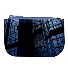 Graphic Design Background Large Coin Purse by Nexatart