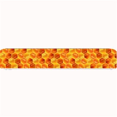 Honeycomb Pattern Honey Background Small Bar Mats by Nexatart