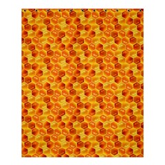 Honeycomb Pattern Honey Background Shower Curtain 60  X 72  (medium)  by Nexatart