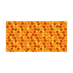 Honeycomb Pattern Honey Background Yoga Headband by Nexatart