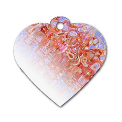 Effect Isolated Graphic Dog Tag Heart (one Side) by Nexatart