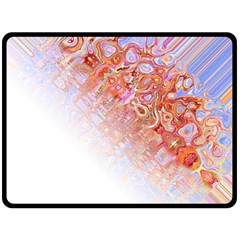 Effect Isolated Graphic Double Sided Fleece Blanket (large) 