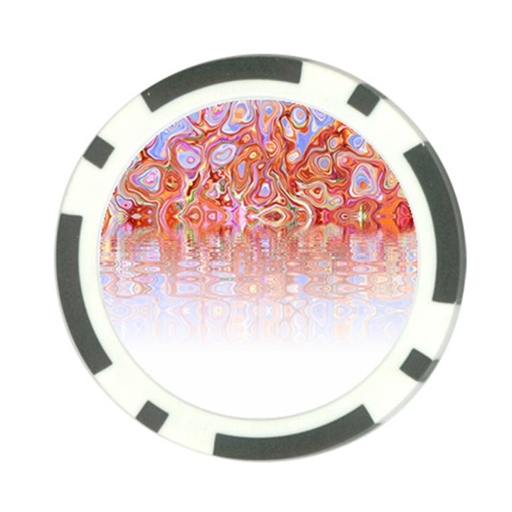 Effect Isolated Graphic Poker Chip Card Guard