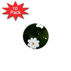 Daisies In Green 1  Mini Magnet (10 Pack) 