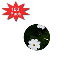 Daisies In Green 1  Mini Buttons (100 Pack) 