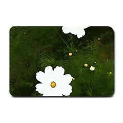 Daisies In Green Small Doormat  by DeneWestUK