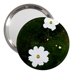 Daisies In Green 3  Handbag Mirrors by DeneWestUK