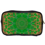 Summer Landscape In Green And Gold Toiletries Bags Front